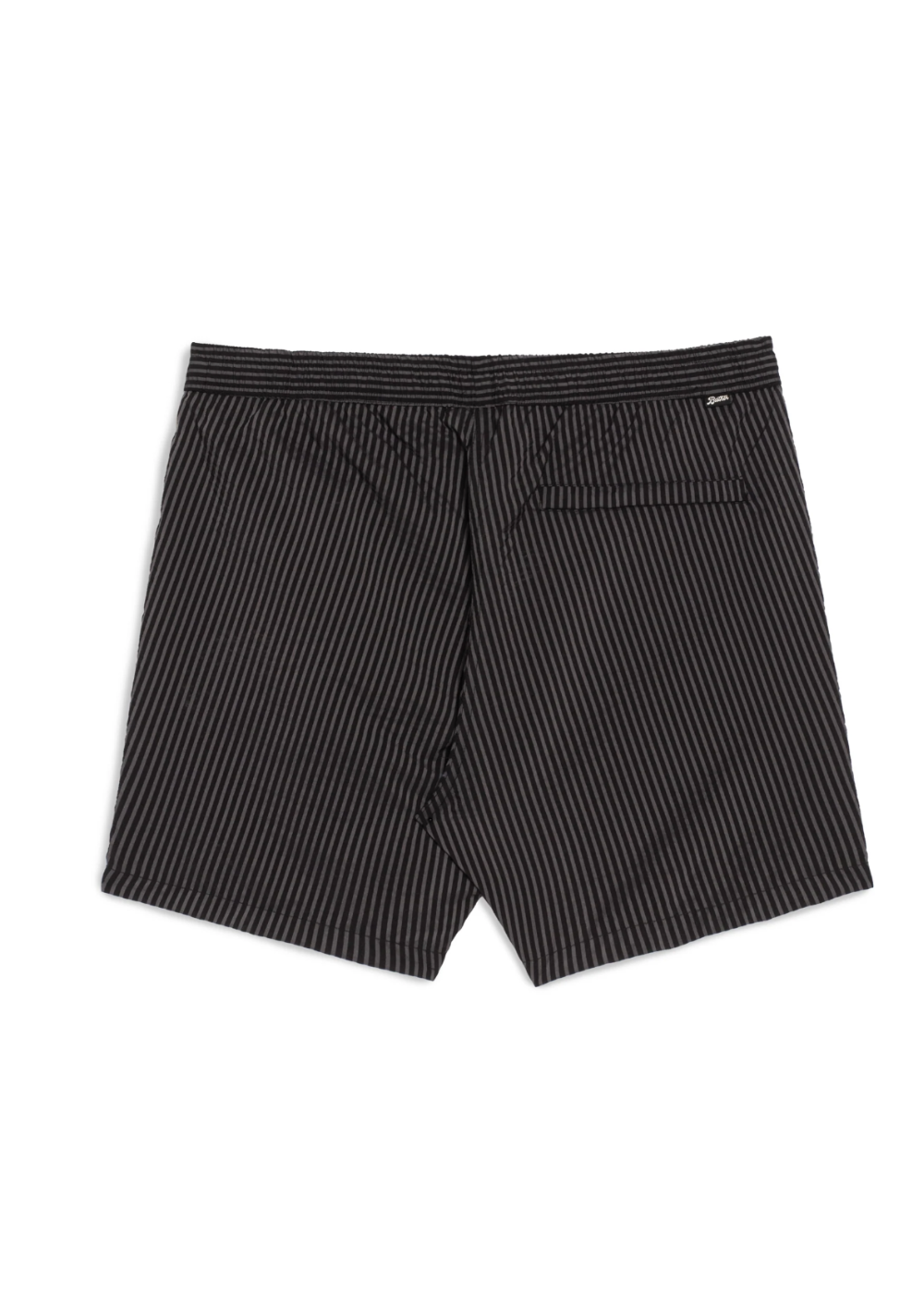 Bather Seersucker Modern Trunk Black 01