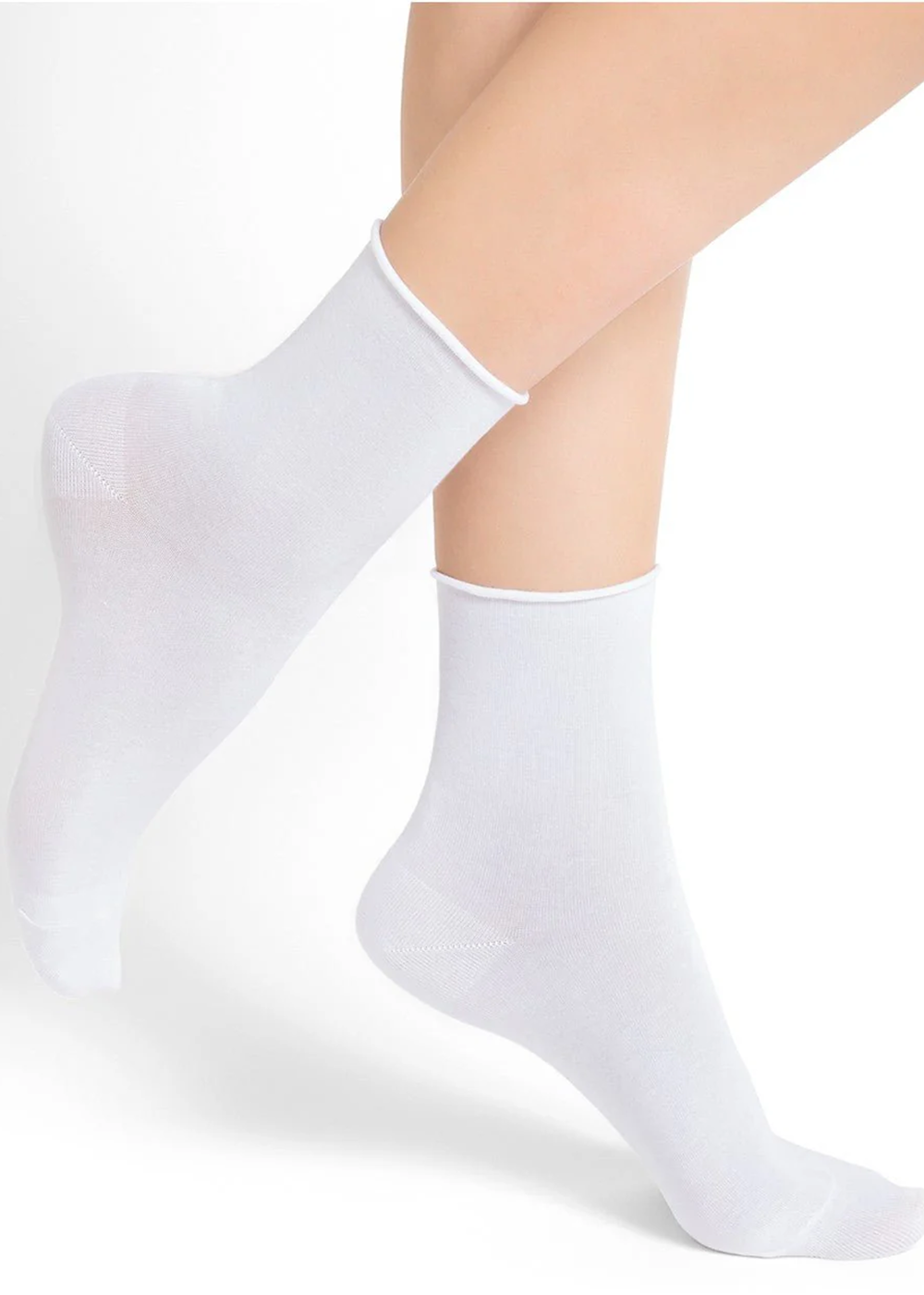 Bleuforet Velvet Cotton Ankle Socks White - Bleuforet Canada - Danali