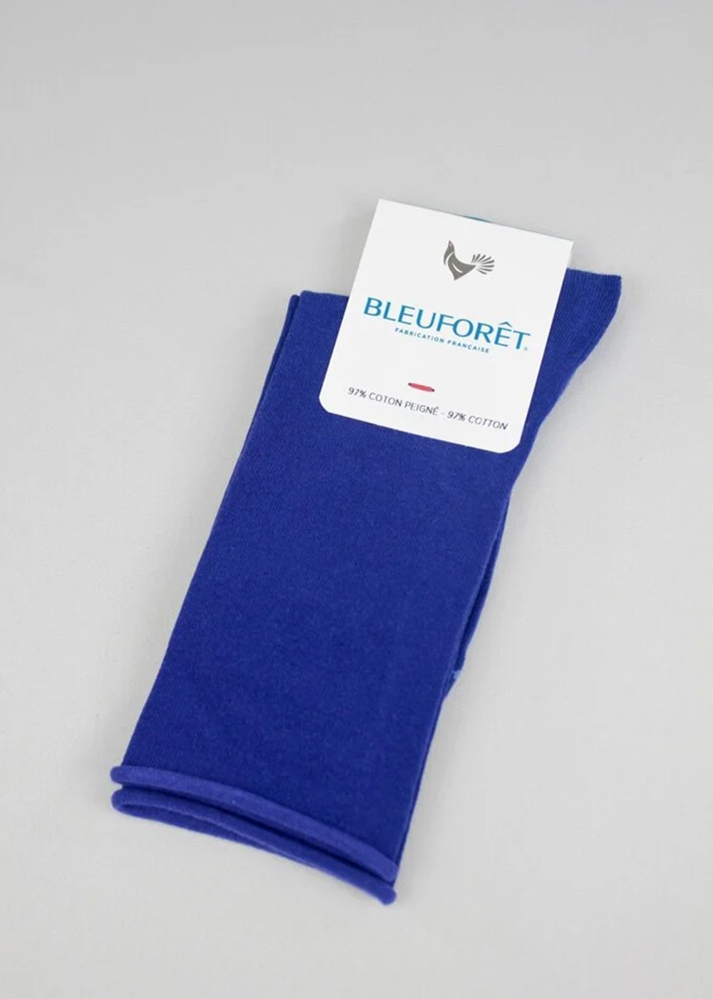 Velvet Cotton Socks - Bleu Lapis - Bleuforet Canada - Danali