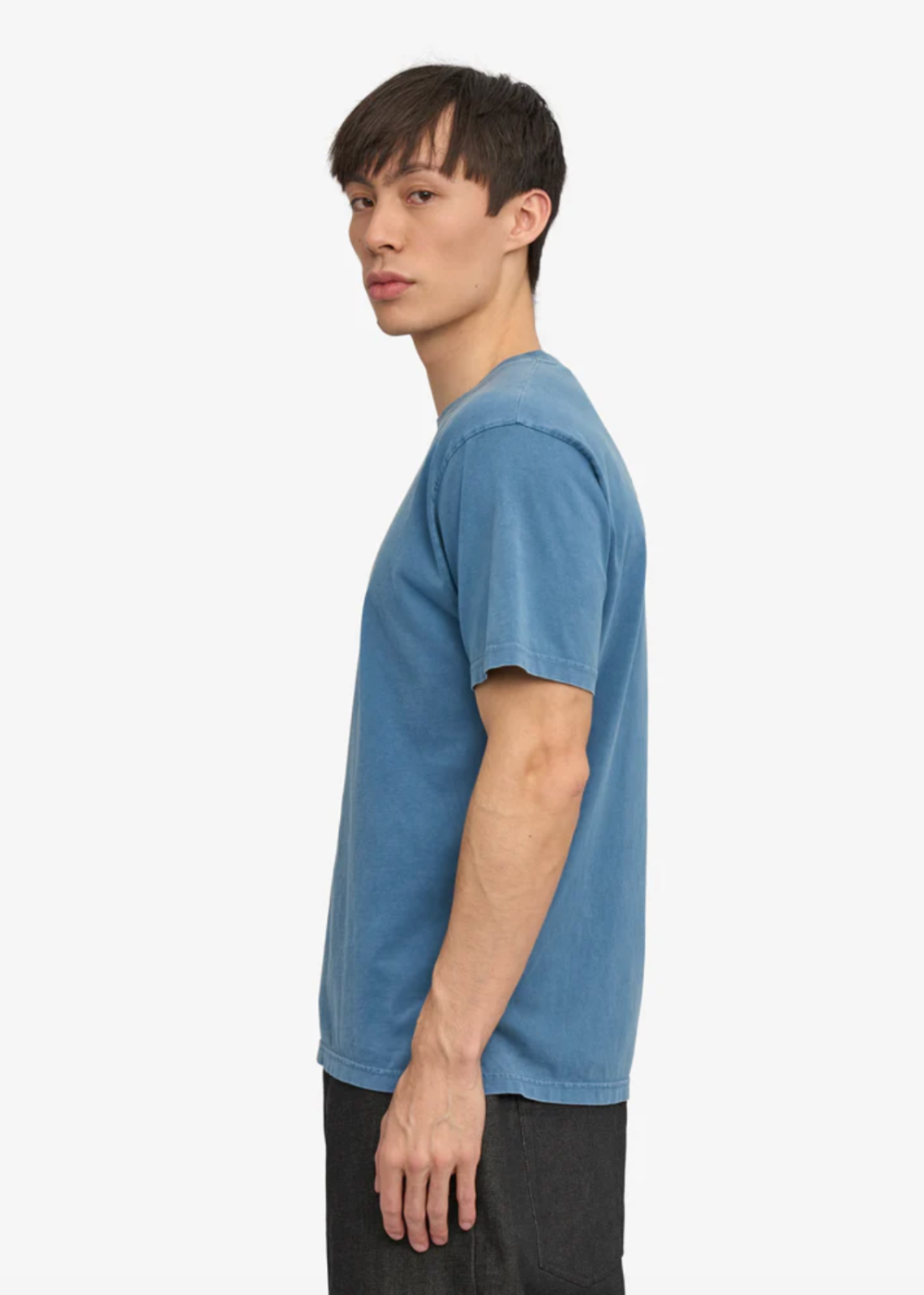 Classic Organic Tee - Faded Indigo - Colorful Standard Canada - Danali - CS1001