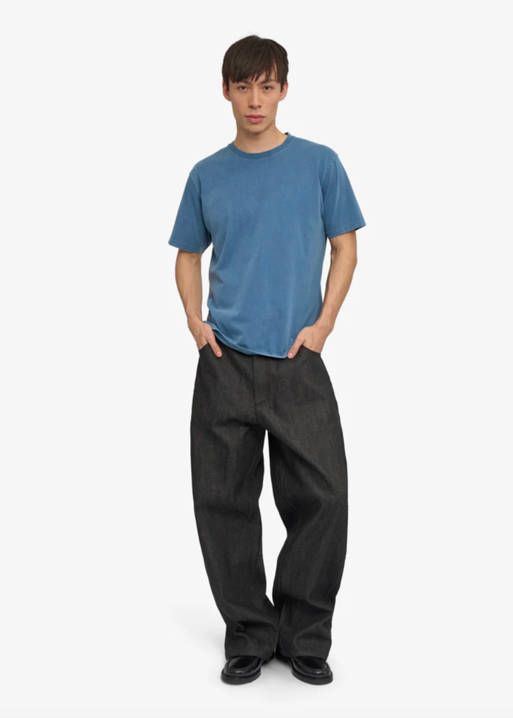 Classic Organic Tee - Faded Indigo - Colorful Standard Canada - Danali - CS1001
