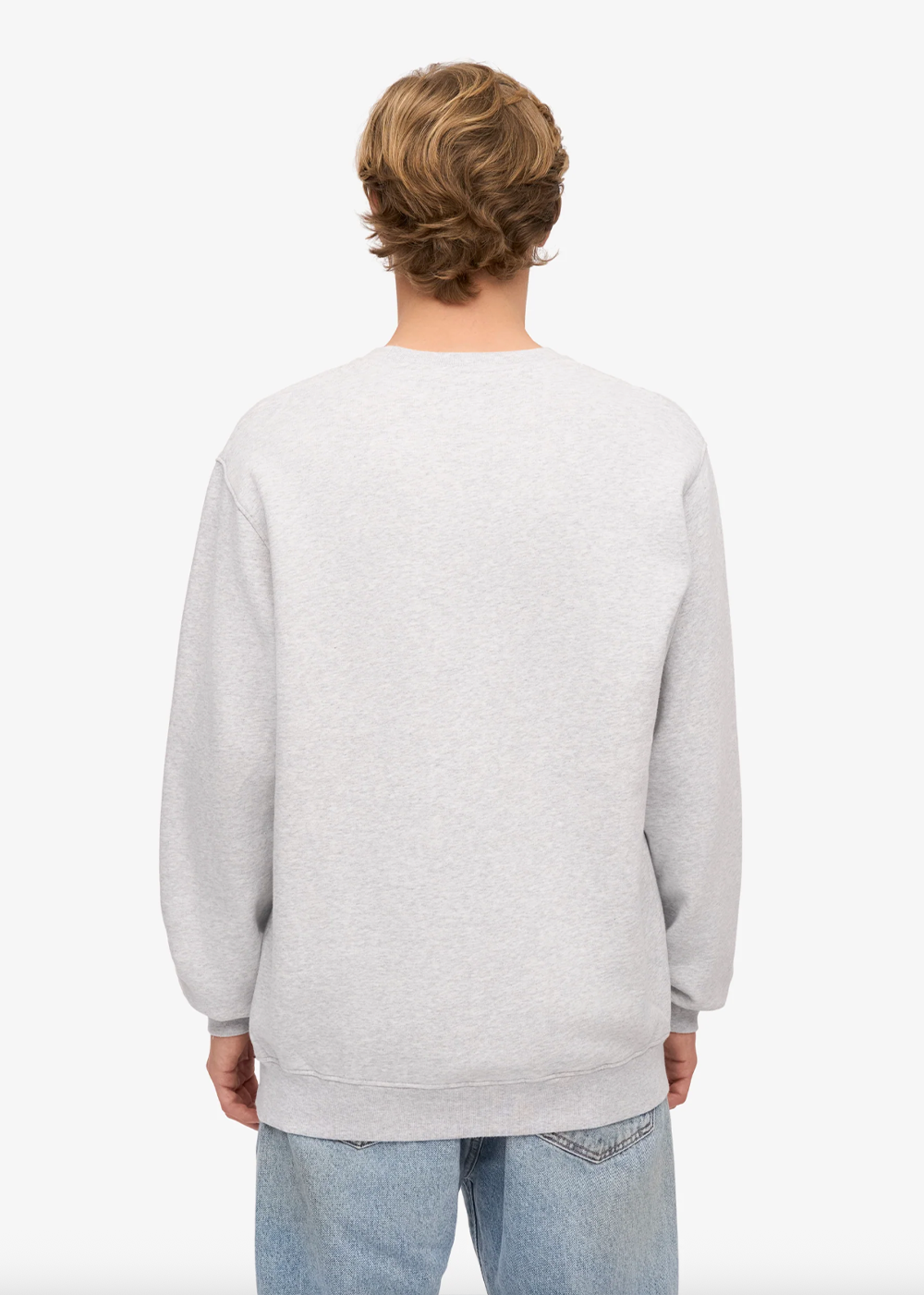 Classic Organic Crew - Snow Melange - Colorful Standard Canada - Danali - CS1005