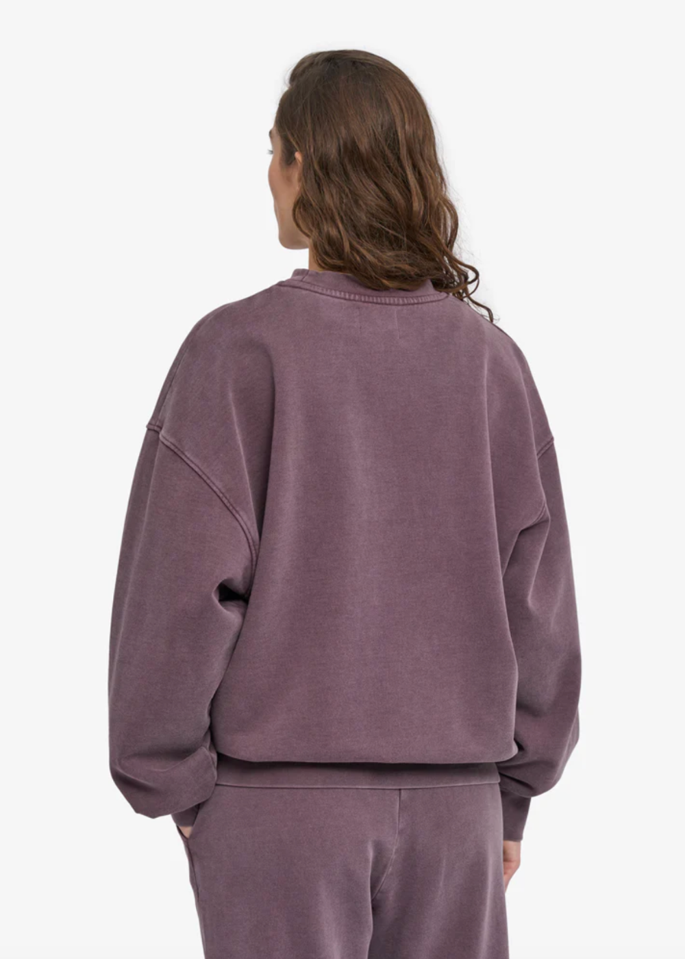 Organic Oversized Crew - Faded Grape - Colorful Standard Canada - Danali - CS1012