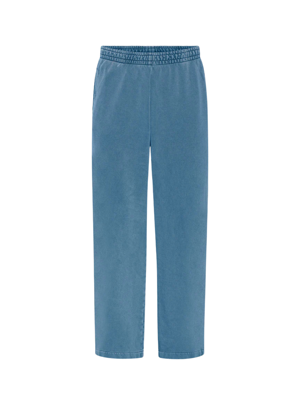 Organic Straight Leg Sweatpants - Faded Indigo - Colorful Standard Canada - Danali - CS1018