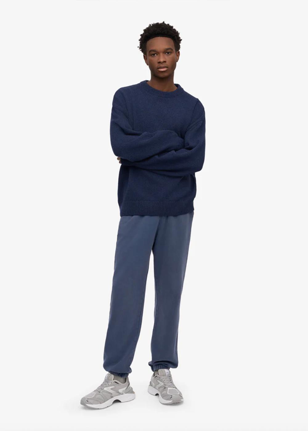 Organic Sweatpants 2.0 - Neptne Blue - Colorful Stadnard Canada - Danali - CS1019