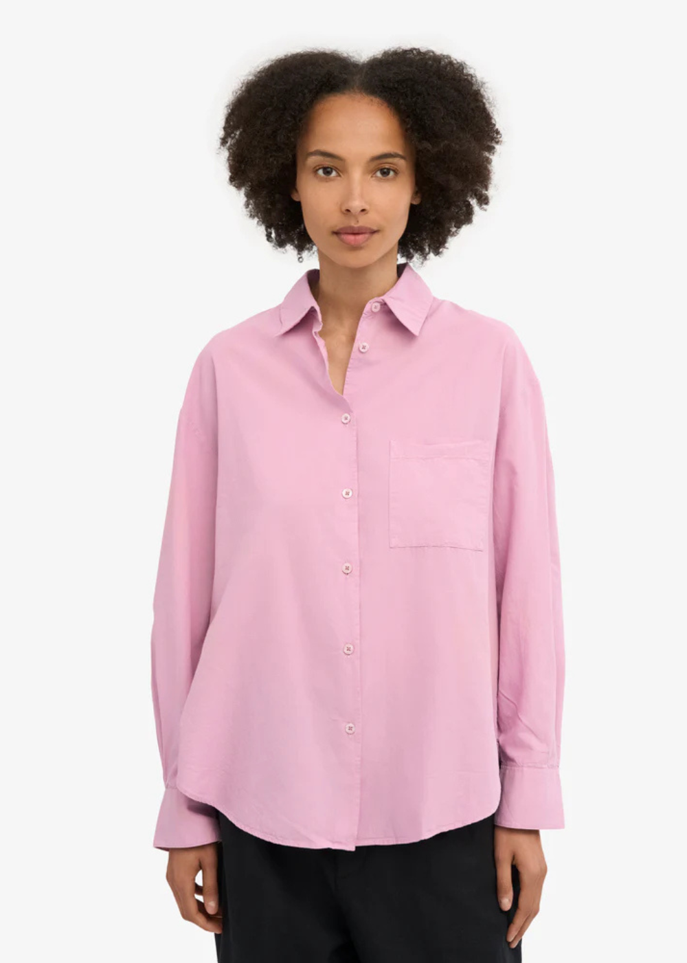 Organic Oversized Shirt - Cherry Blossom - Colorful Standard Canada - Danali - CS4005