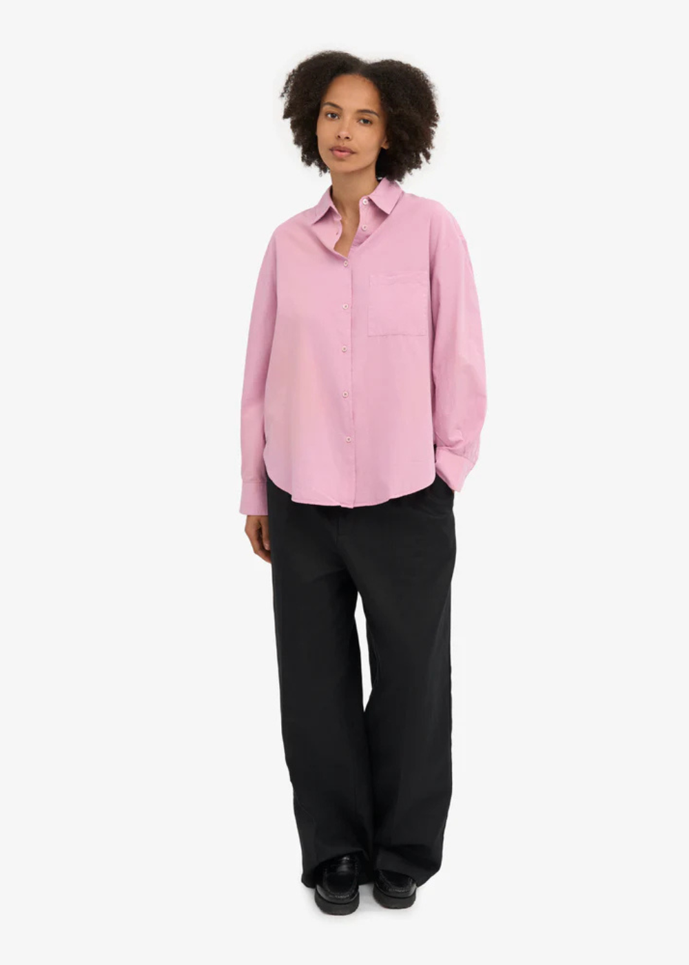 Organic Oversized Shirt - Cherry Blossom - Colorful Standard Canada - Danali - CS4005