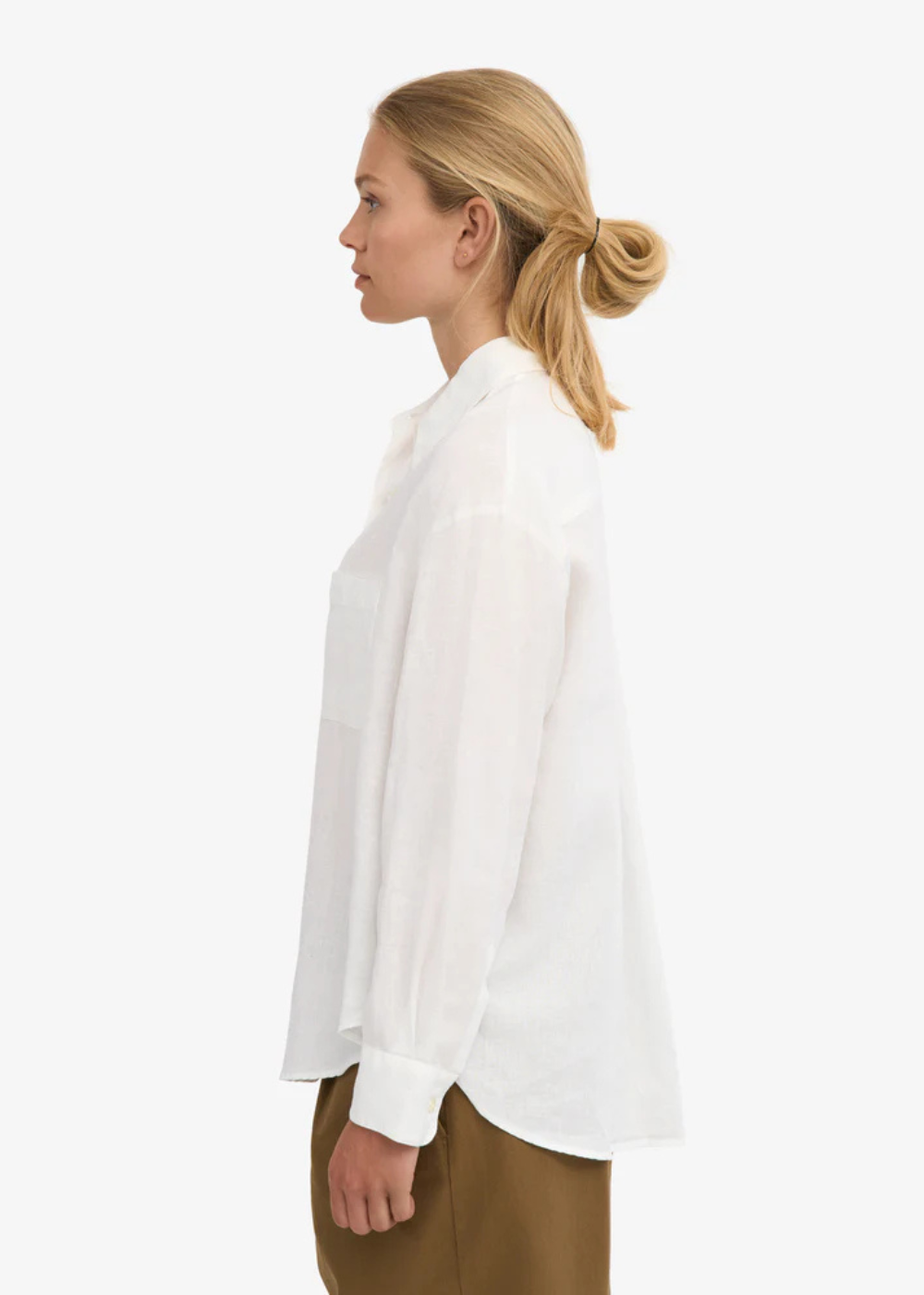 Organic Linen Oversized Shirt - Colorful Standard Canada - Danali - CS4011 - 02