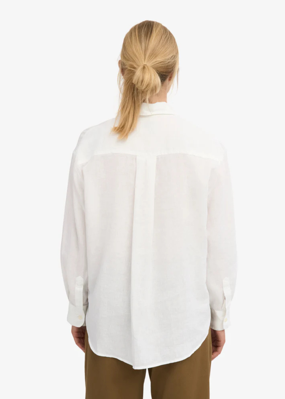 Organic Linen Oversized Shirt - Colorful Standard Canada - Danali - CS4011 - 03
