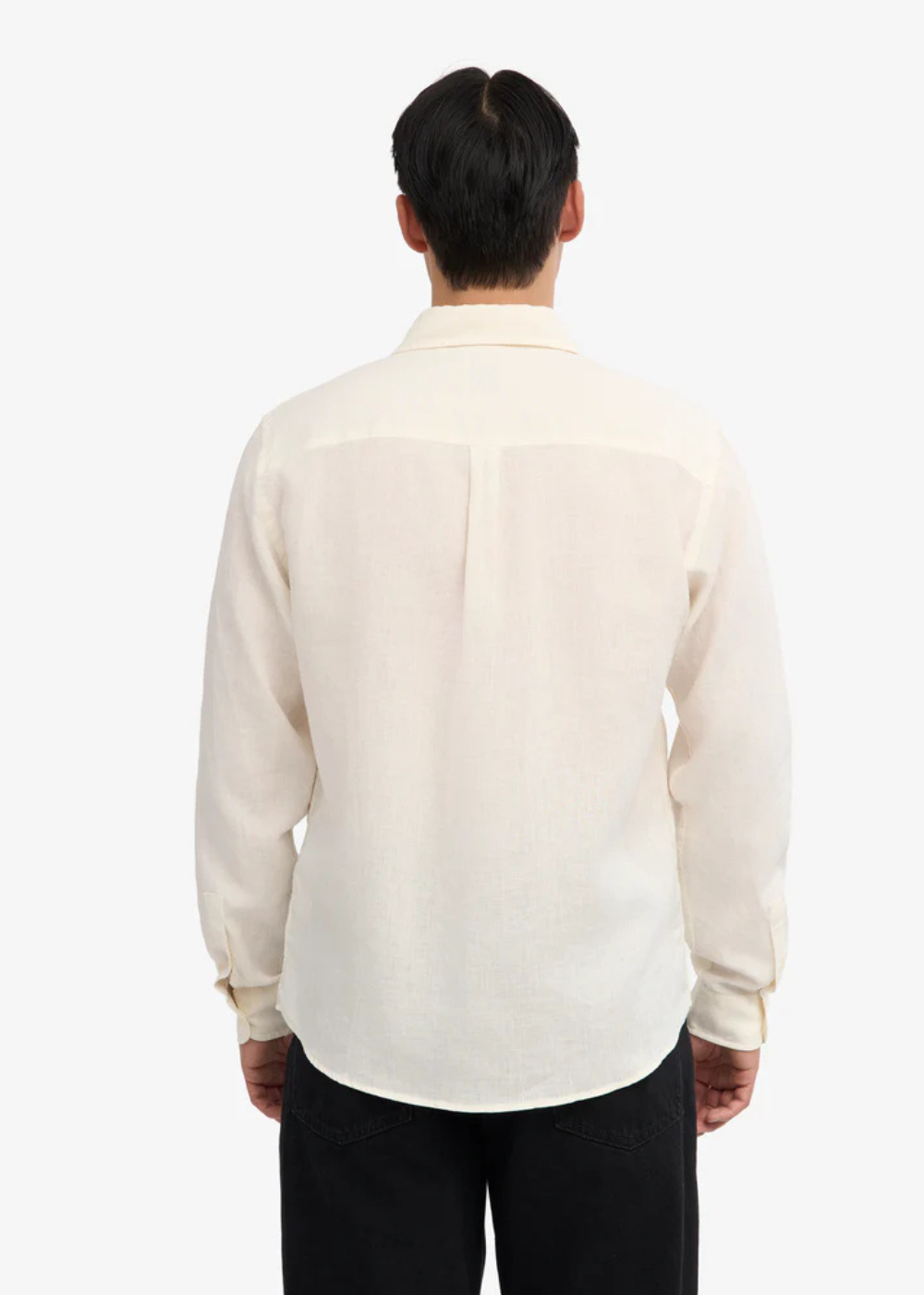 Linen Shirt - Ivory White - Colorful Standard Canada - Danali - CS4012 - 03