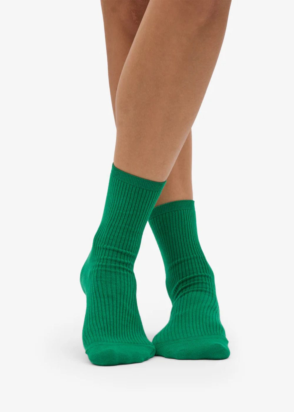 Women Classic Organic Sock - Kelly Green - Colorful Standard Canada - Danali - CS6002