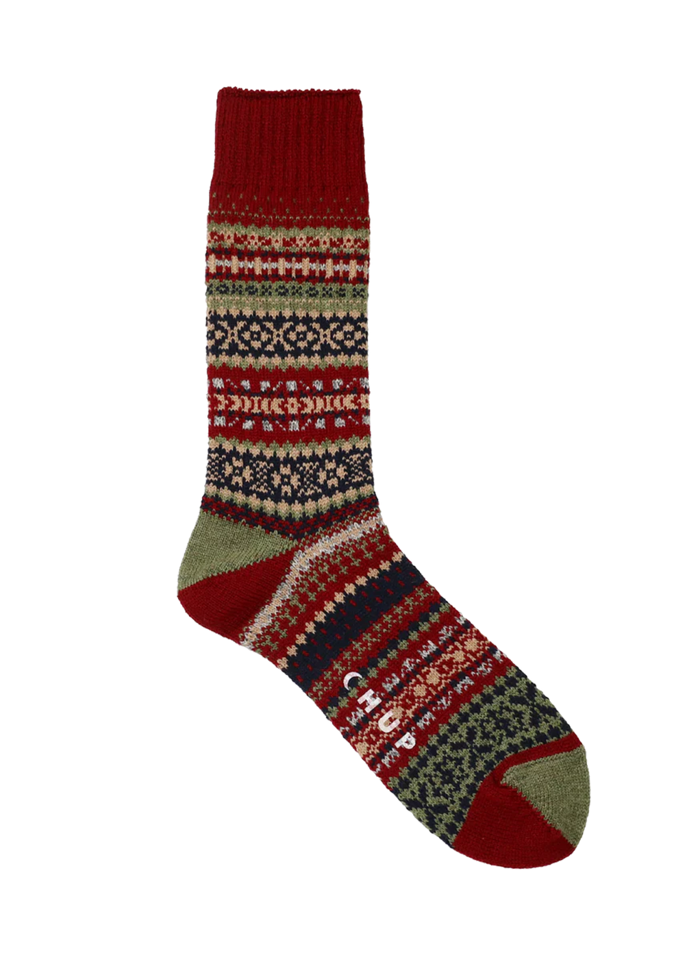 Sulata Socks - Crimson - Chp Socks Canada - Danali