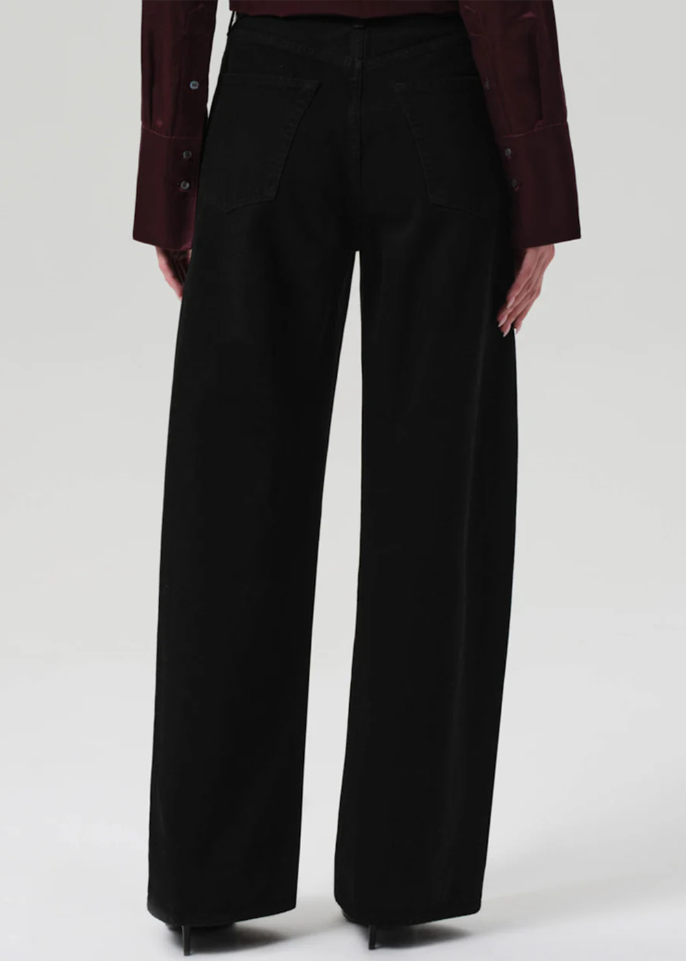 Ayla Baggy Jean - Solid Black - Citizens of Humanity Canada - Danali