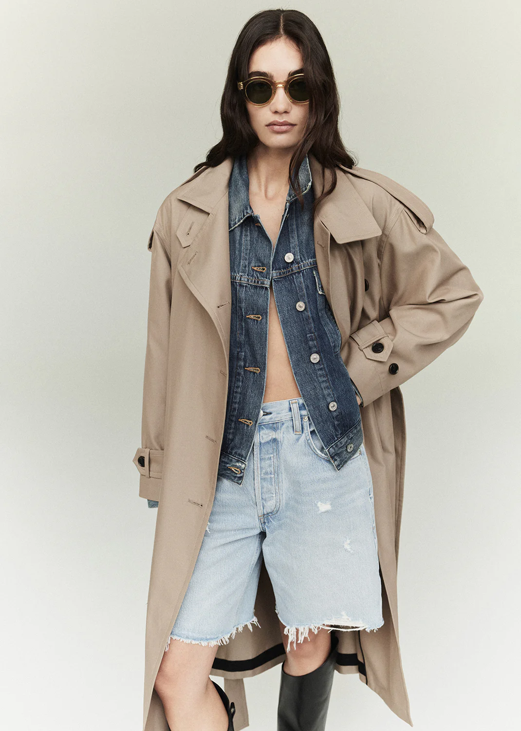 Ayla Baggy Short - Pagoda - Citizens of Humanity Canada - Danali