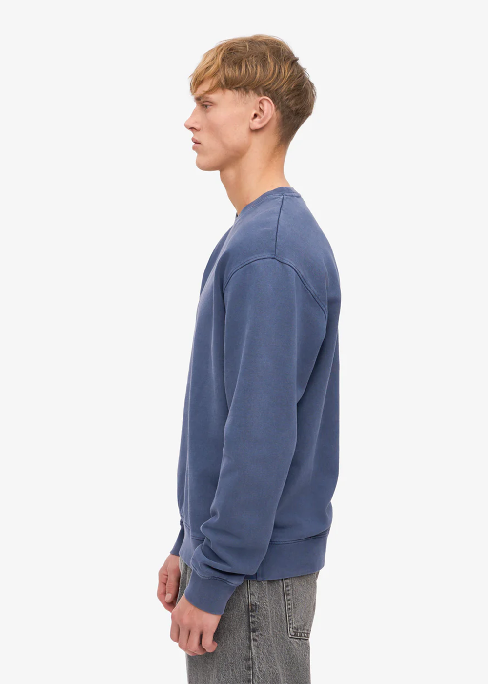 Classic Organic Crew - Neptune Blue - Colorful Standard Canada - Danali
