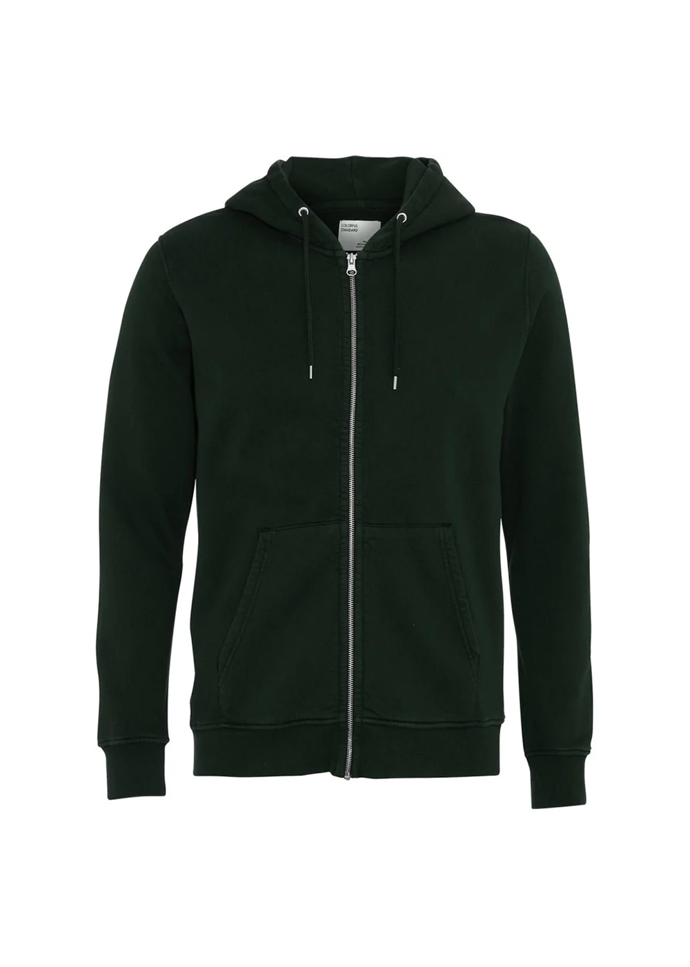 Classic Organic Zip Hoodie - Hunter Green - Colorful Standard Canada - Danali