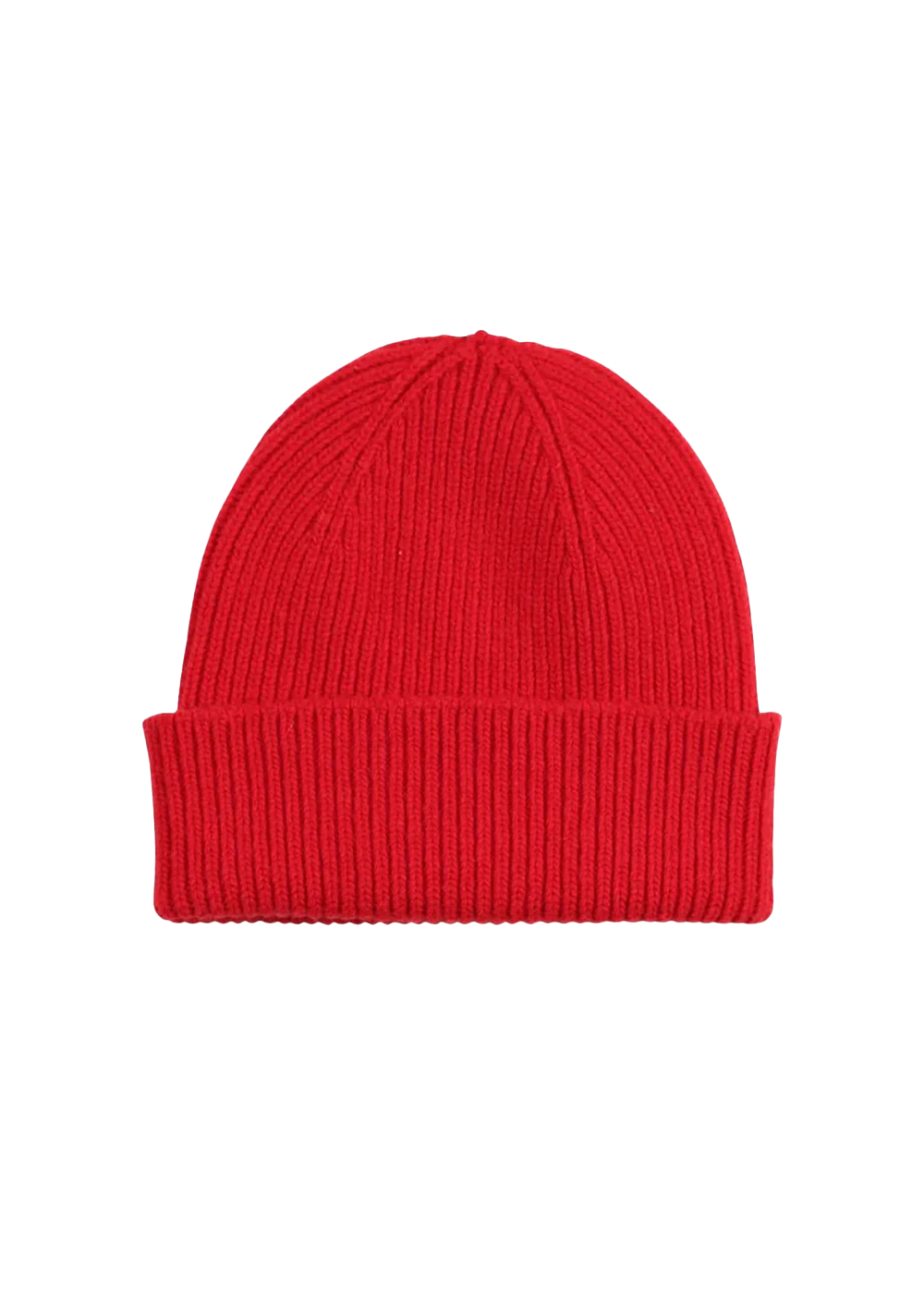 Colorful Standard Merino Wool Beanie - Scarlet Red - Danali