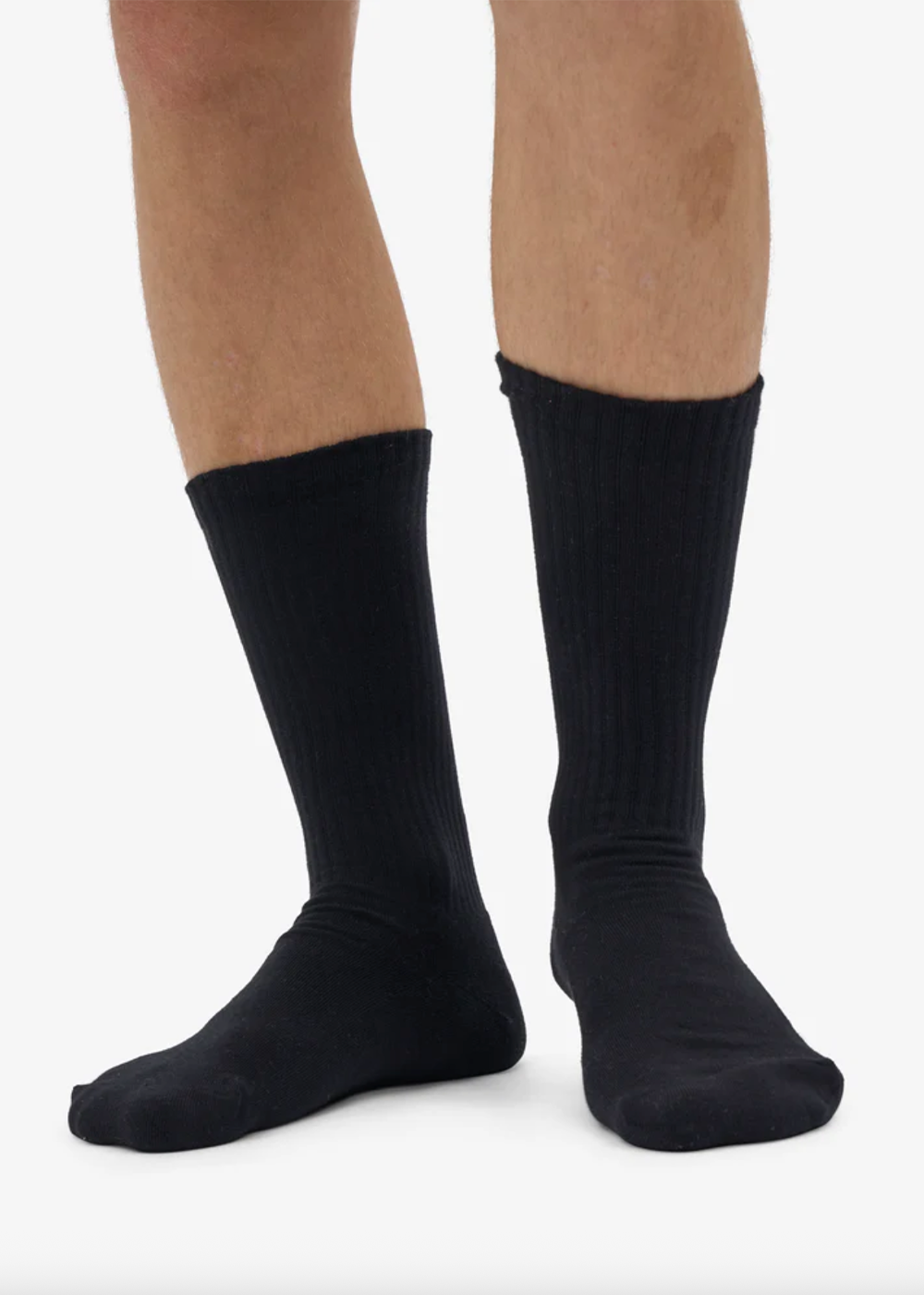 Organic Active Sock - Deep Black - Colorful Standard Canada - Danali