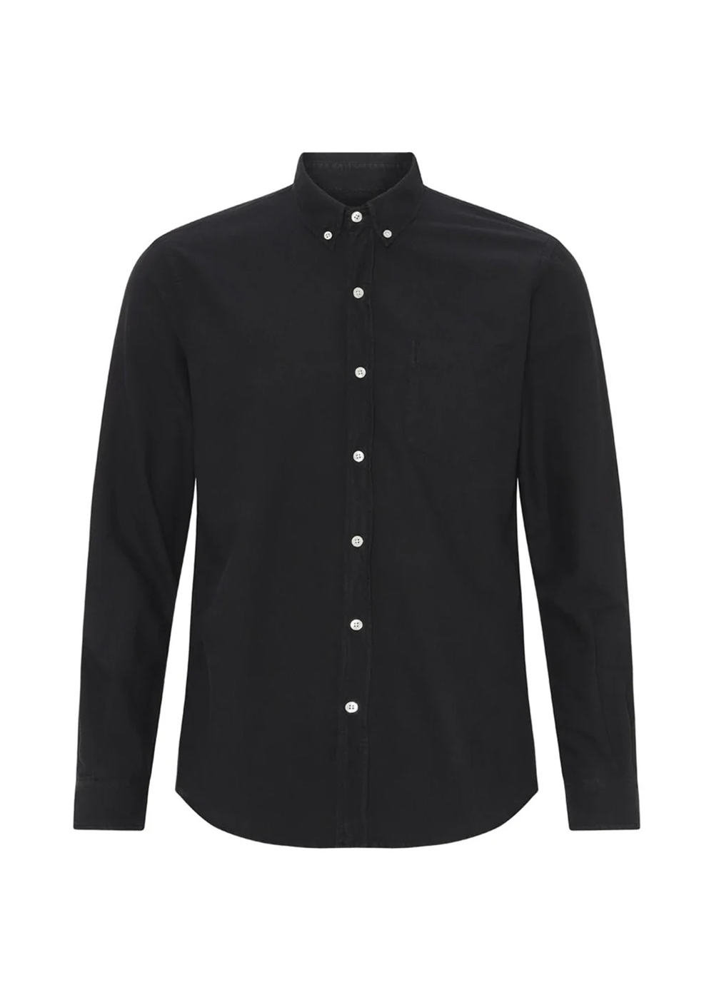Organic Button Down Shirt - Deep Black - Colorful Standard Canada - Danali