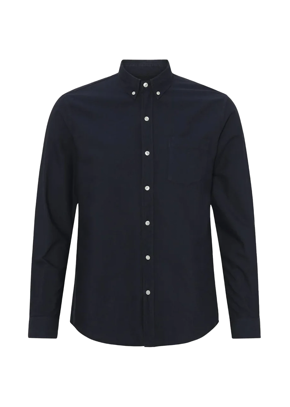 Organic Button Down Shirt - Navy Blue - Colorful Standard Canada - Danali
