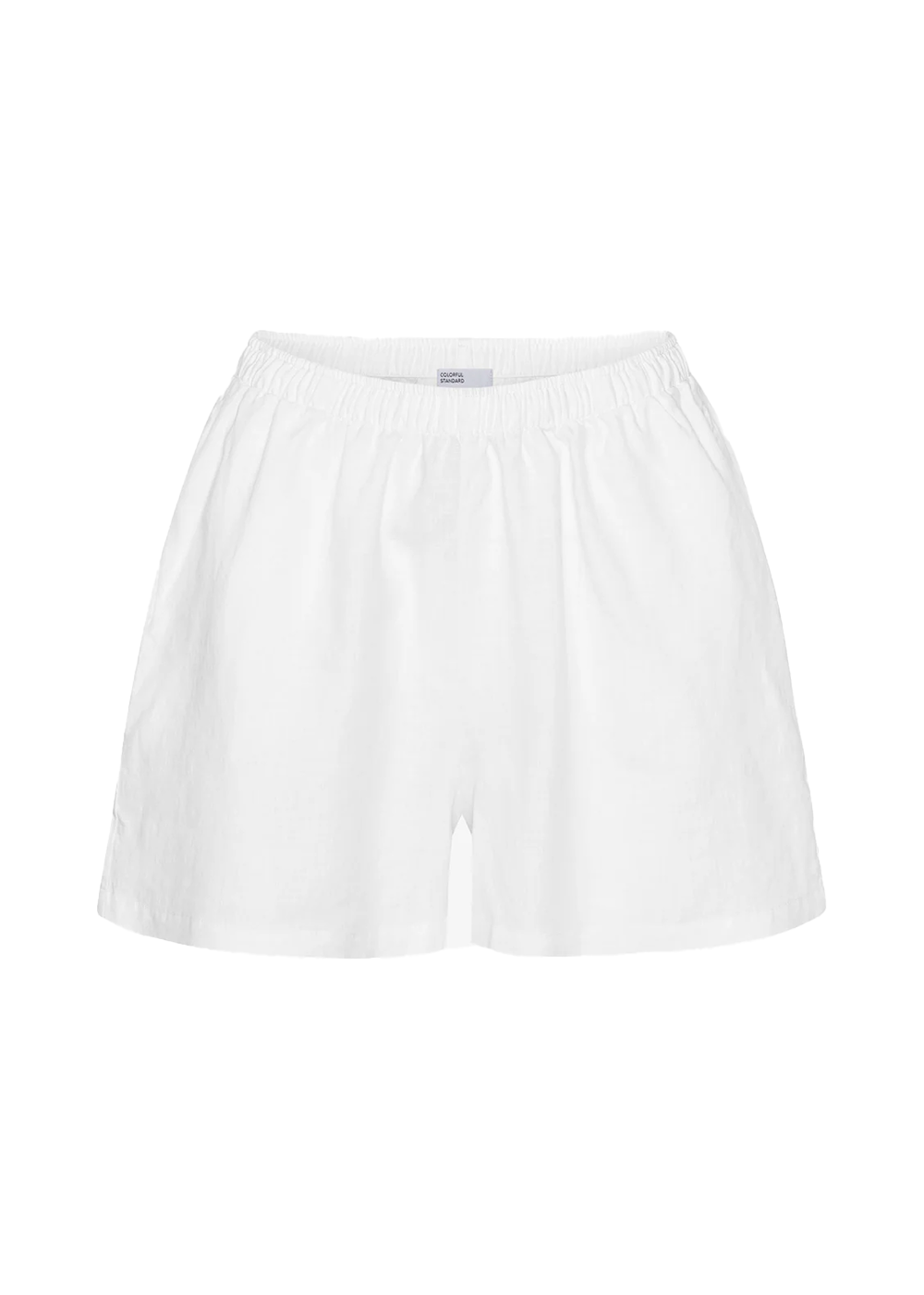 Colorful Standard Organic Linen Shorts Optical White - Colorful Standard Canada - Danali