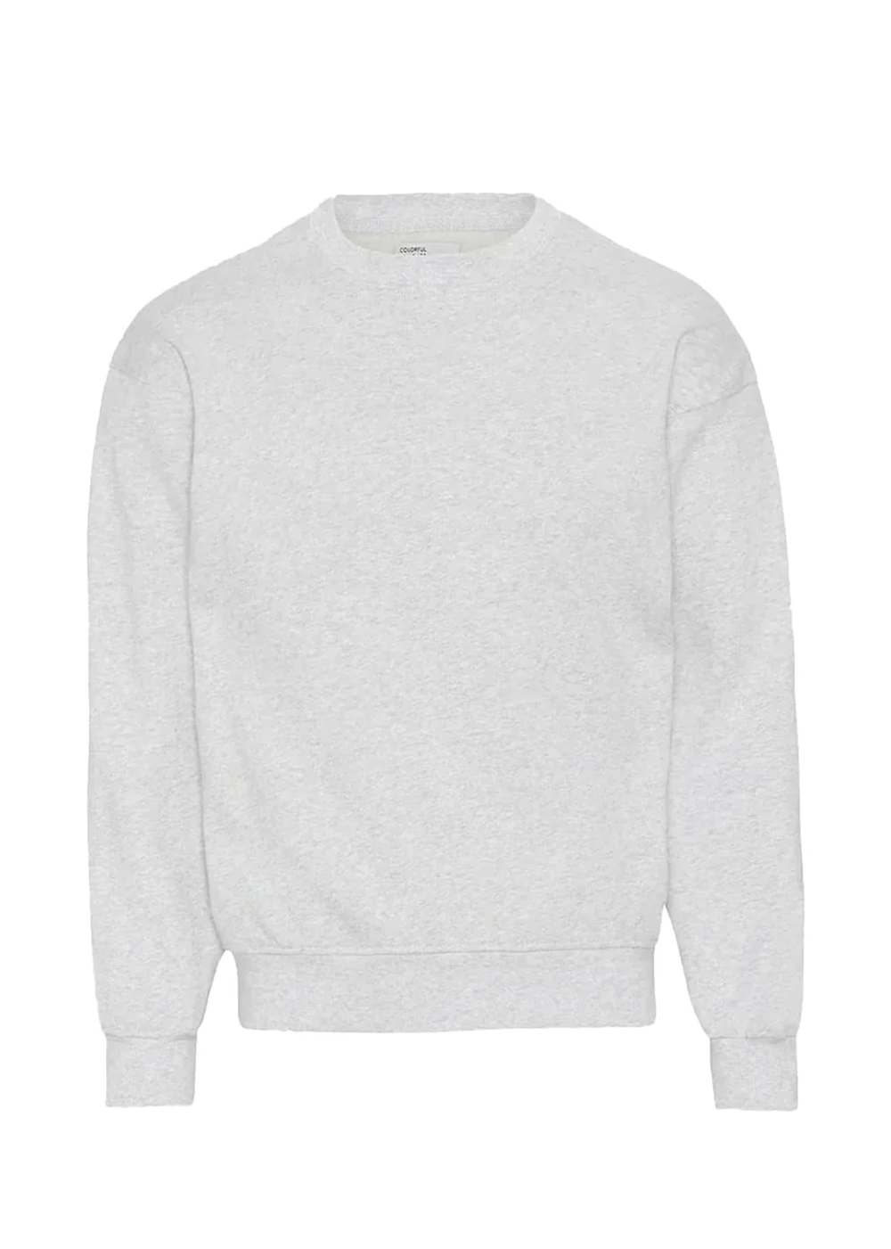 Organic Oversized Crew Sweatshirt - Snow Melange - Colorful Standard Canada - Danali