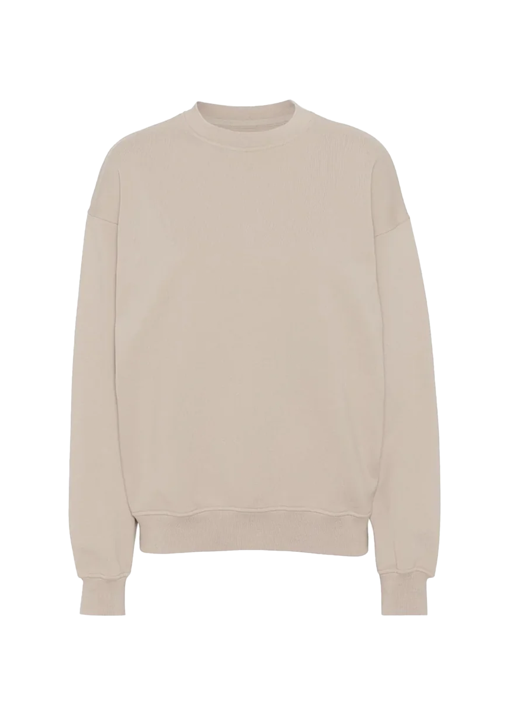 Organic Oversized Crewneck Sweatshirt - Ivory White - Colorful Standard Canada - Danali