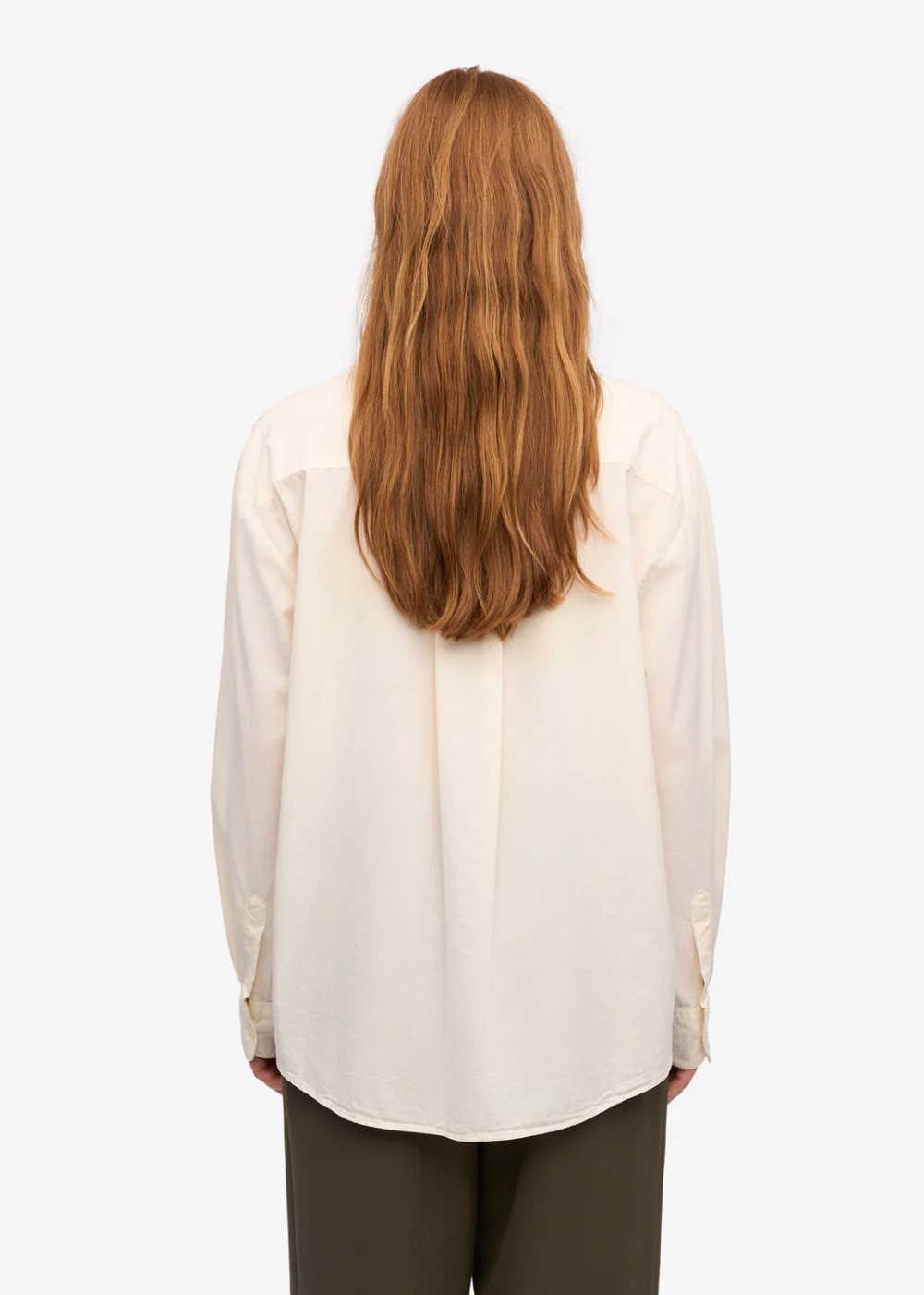 Organic Oversized Shirt - Ivory White - Colorful Standard Canada - Danali