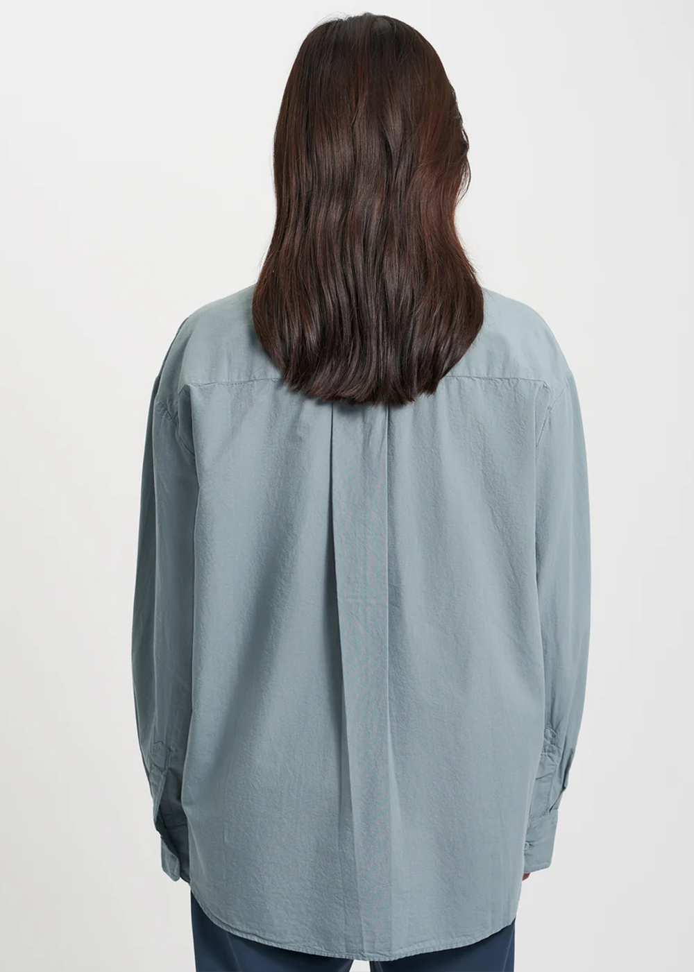 Colorful Standard Organic Oversized Shirt Steel Blue - Danali