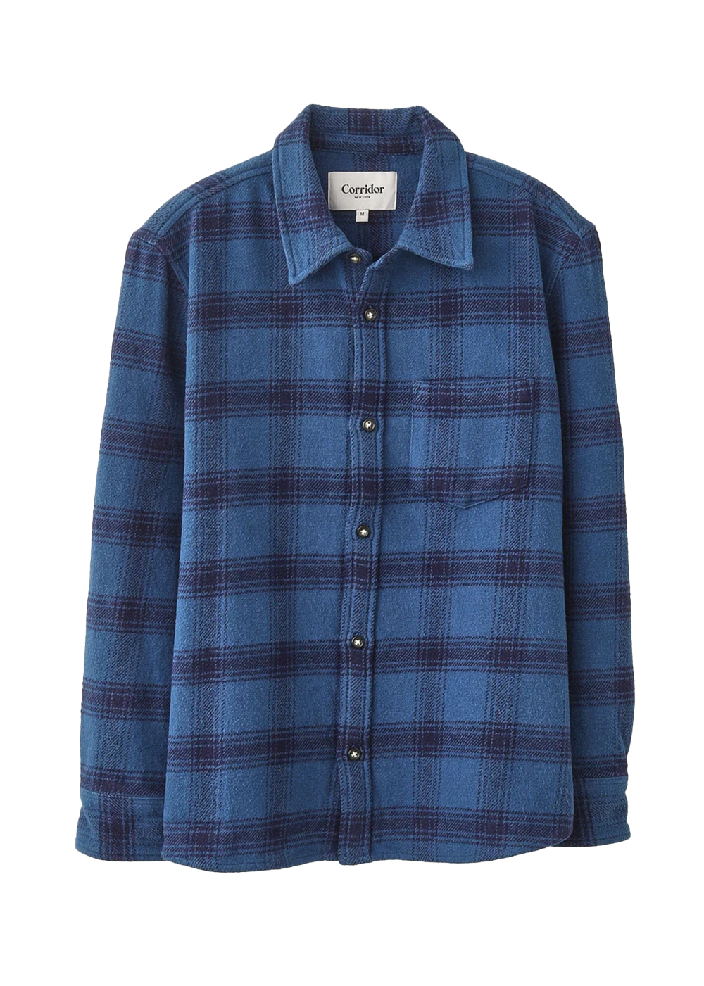 Appalachian Plaid Long Sleeve Shirt - Navy - Corridor Canada - Danali