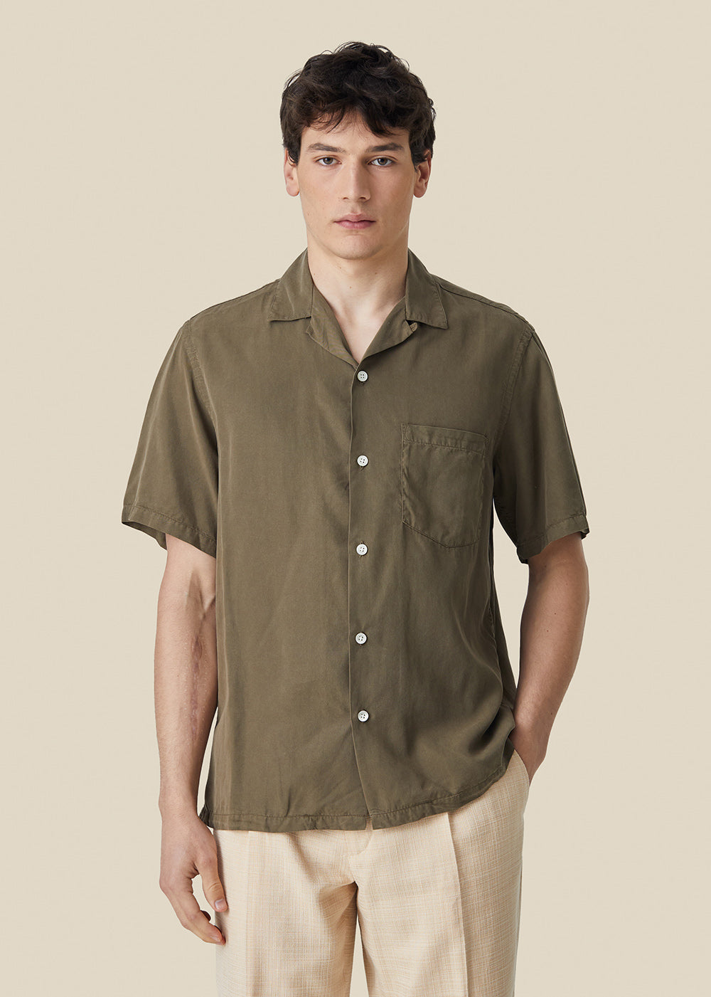 Dogtown Shirt - Olive - Portuguese Flannel Canada - Danali
