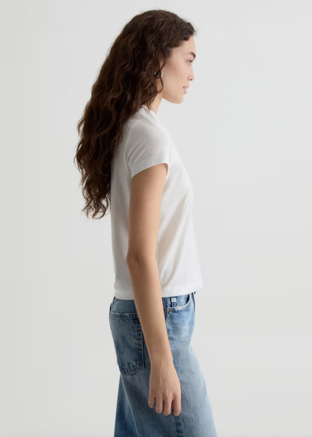 Zoie T-Shirt - White - AG Jeans Canada - Danali - DSJ71654WHT