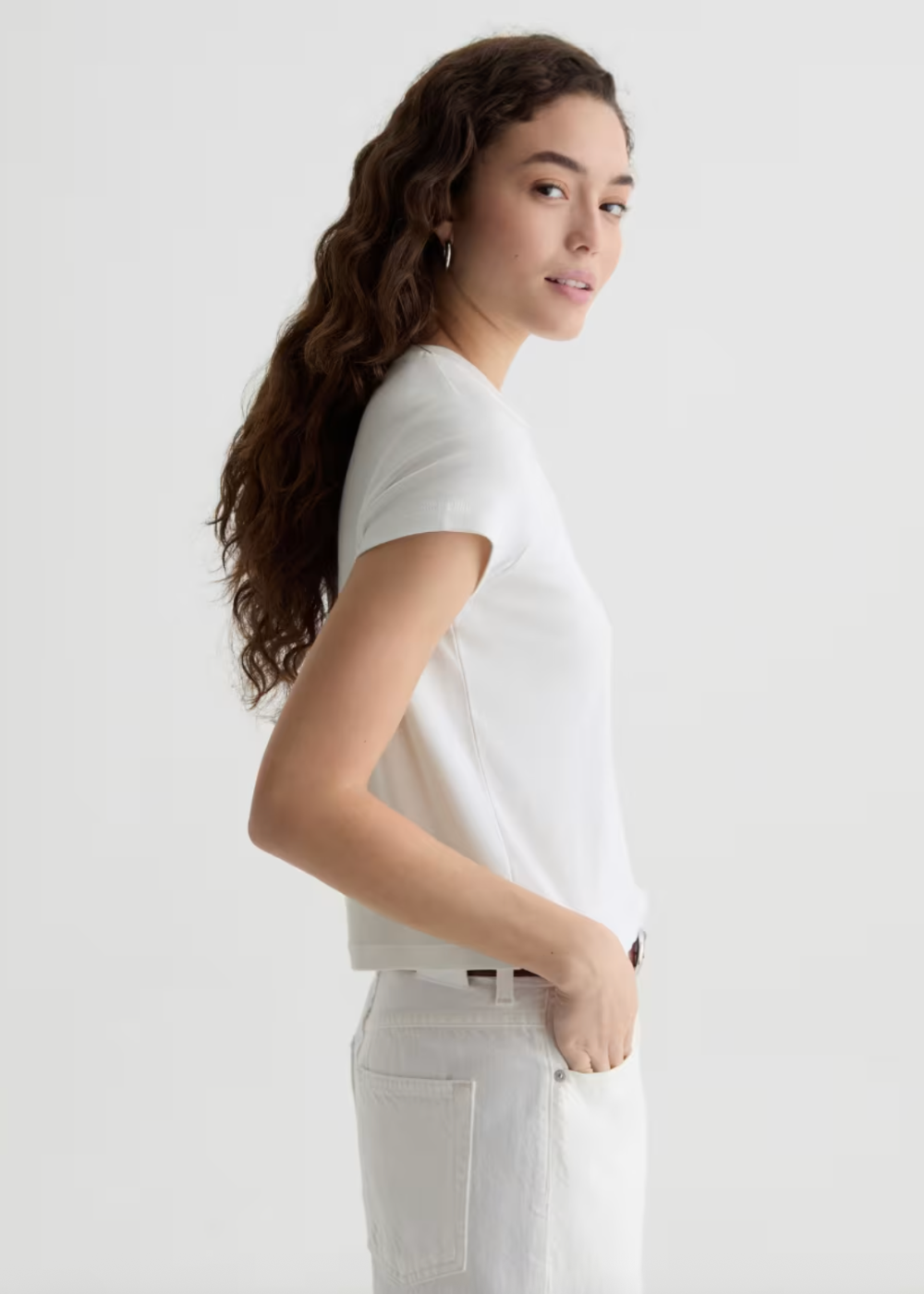 Sadie Crew - Powder - AG Jeans Canada - Danali - ERB71207PWDR