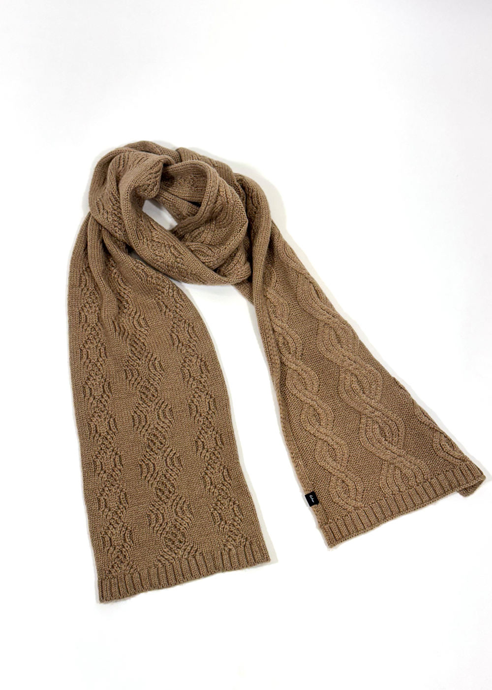 Recycled Scarf - Camel Heather - Echo Canada - Danali