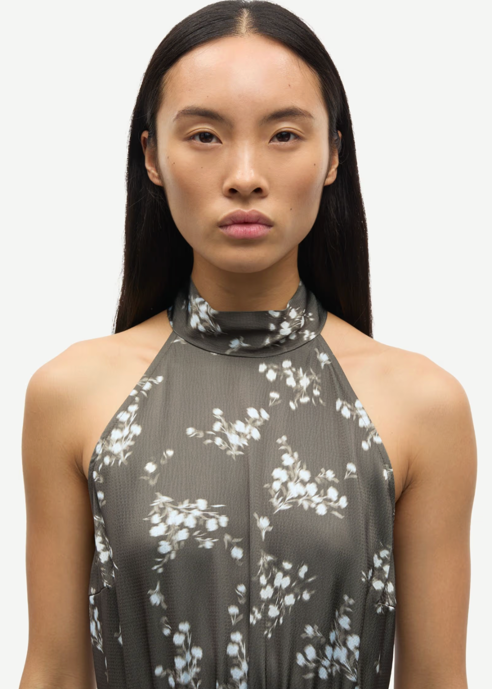 Rheo Dress - Blooming Brown - Samsoe Samsoe Canada - Danali - F20500071