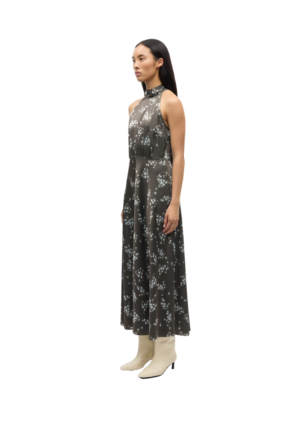 Rheo Dress - Blooming Brown - Samsoe Samsoe Canada - Danali - F20500071