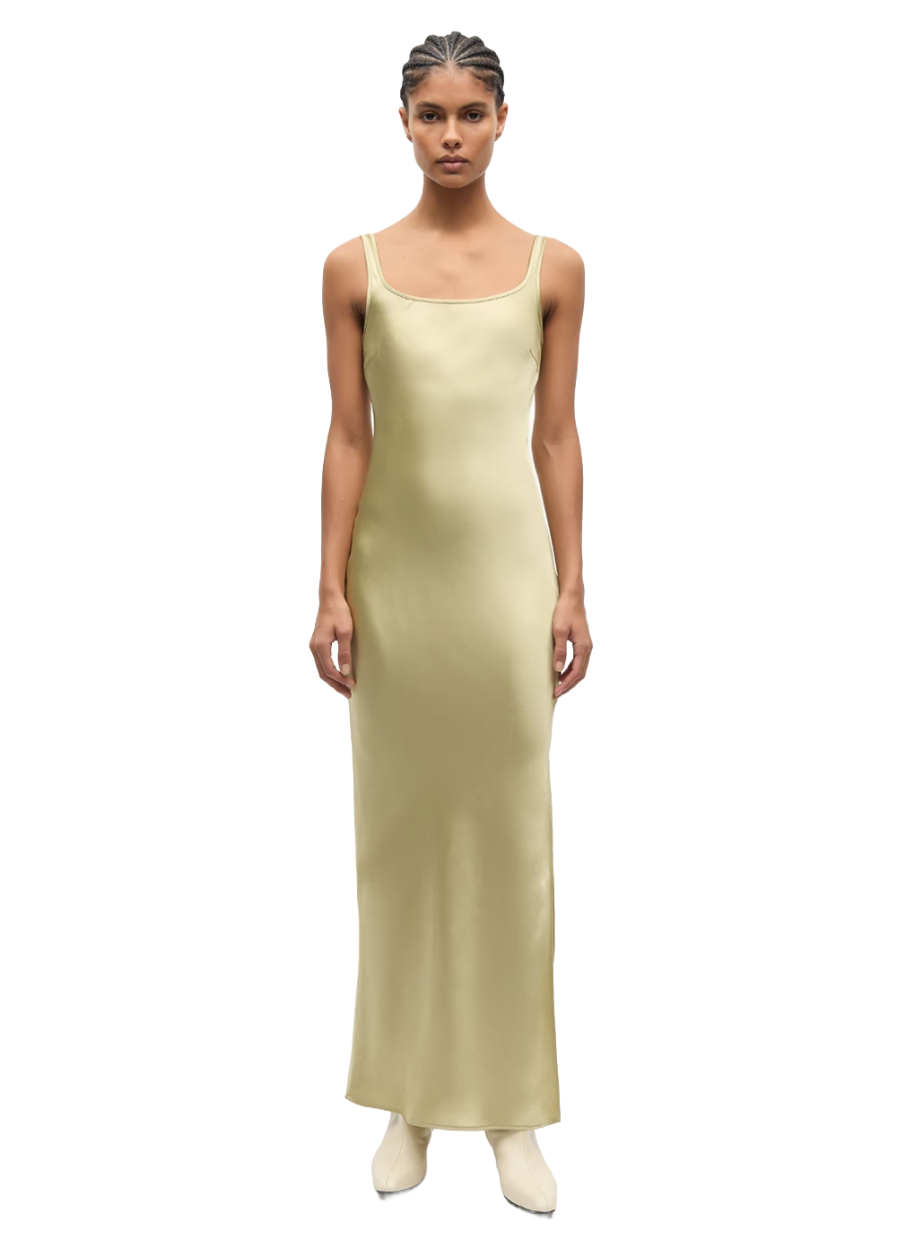 Sunna Dress - Sage Green - Samsoe Samsoe Canada - Danali - F23100173