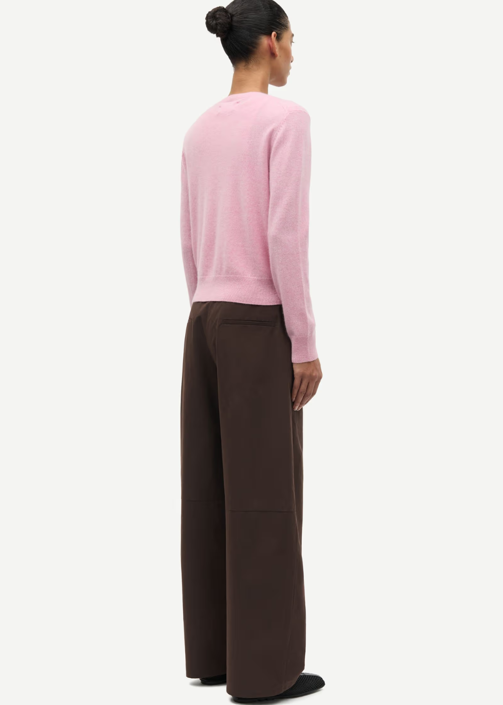 Saboston Cardigan - Bleached Mauve - Samsoe Samsoe Canada - Danali - F24400186