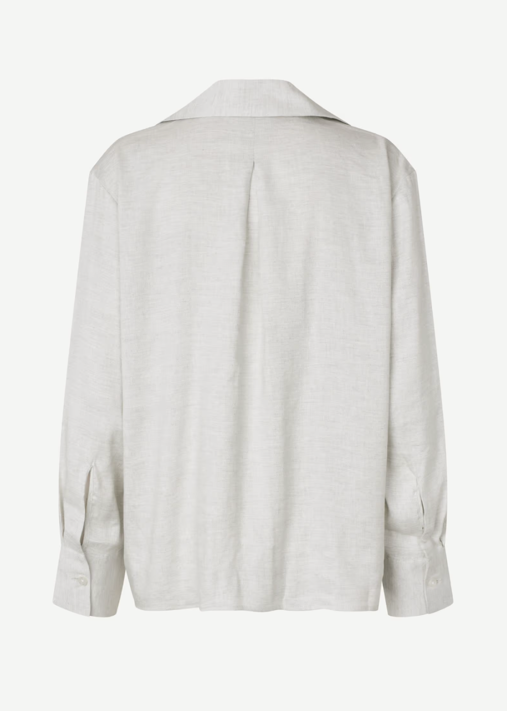 Saiben Shirt - Light Grey Melange - Samsoe Samsoe Canada - Danali - F26100111