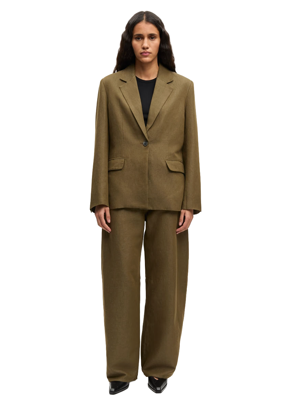 Saheaven Blazer - Overland Trek Melange - Samsoe Samsoe Canada - Danali - F26100128