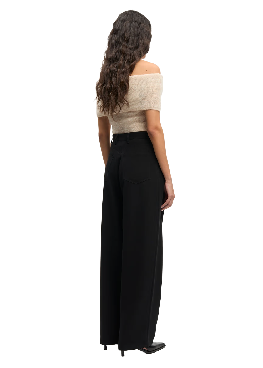 Saharper Pleat Trousers - Black - Samsoe Samsoe Canada - Danali - F26100132