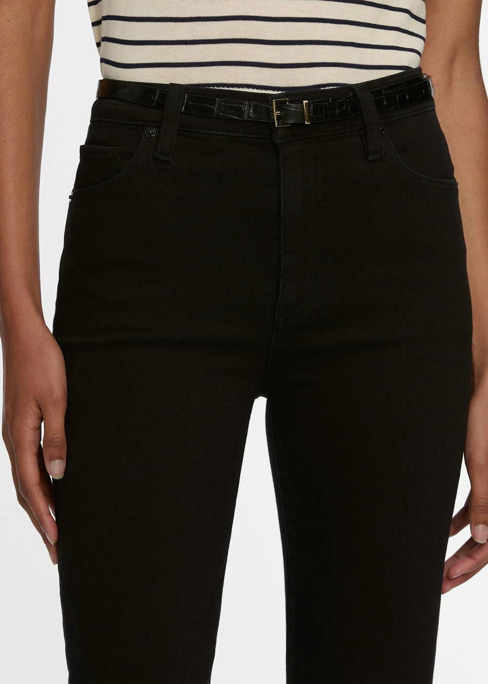 Le Sleek Straight Jean - Black - FRAME Denim Canada - Danali