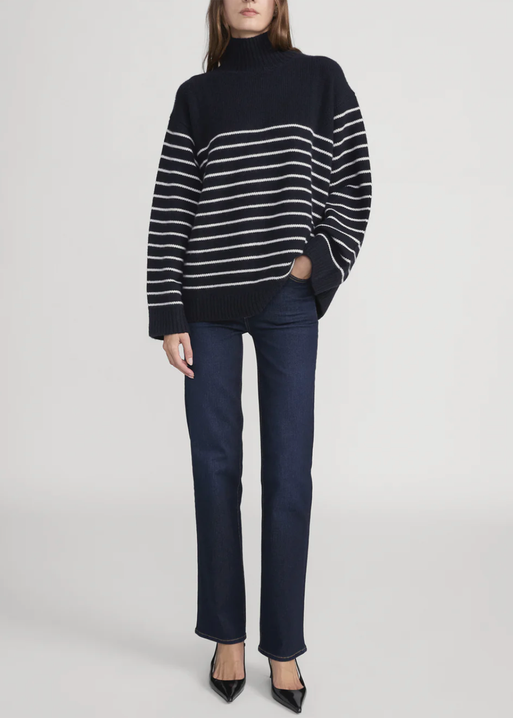 Le Sleek Straight Long Jean - Fairway - FRAME Canada - Danali