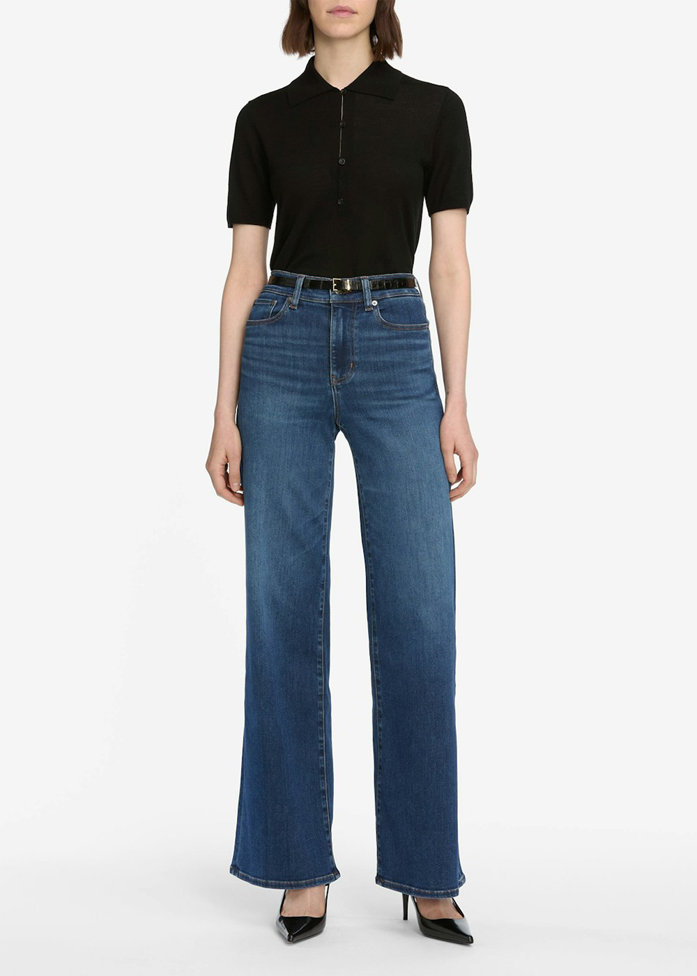 Le Slim Palazzo Jean - Celebrity - FRAME Canada - Danali