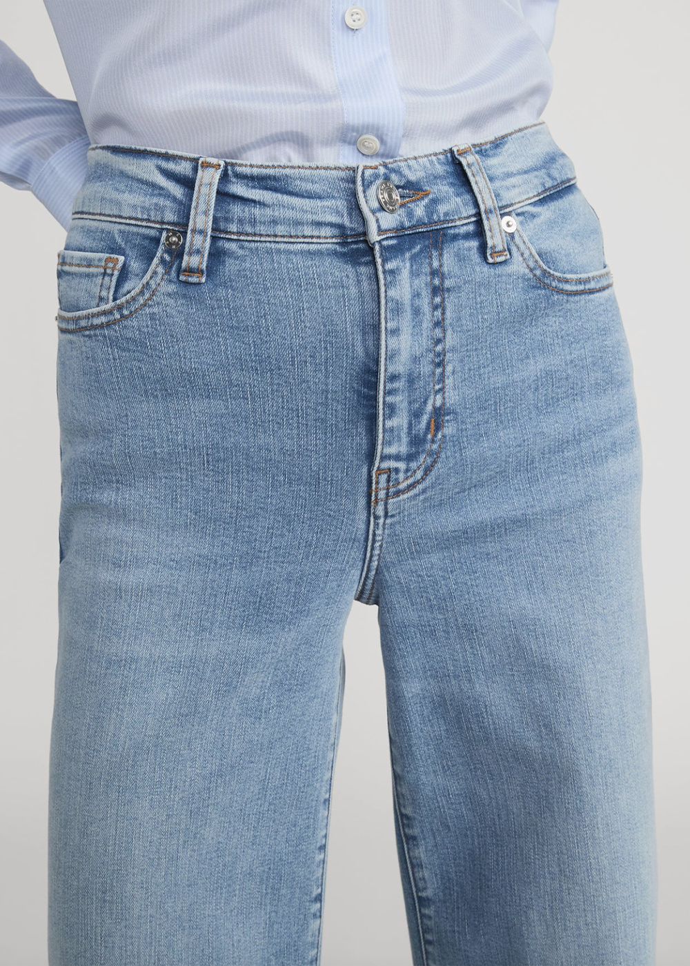 Le Slim Palazzo Jean - Ripple - FRAME Canada - Danali