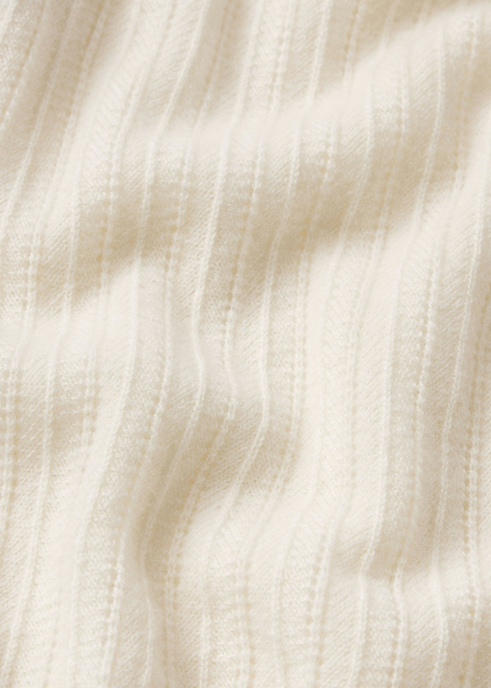 The Ladder Pointelle Sweater - Cream - FRAME Canada - Danali