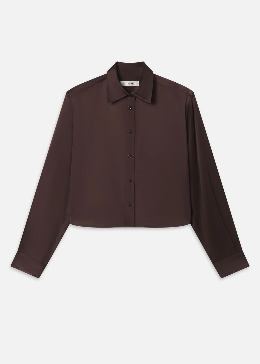 The Silk Charles Shirt - Americano - FRAME Canada - Danali