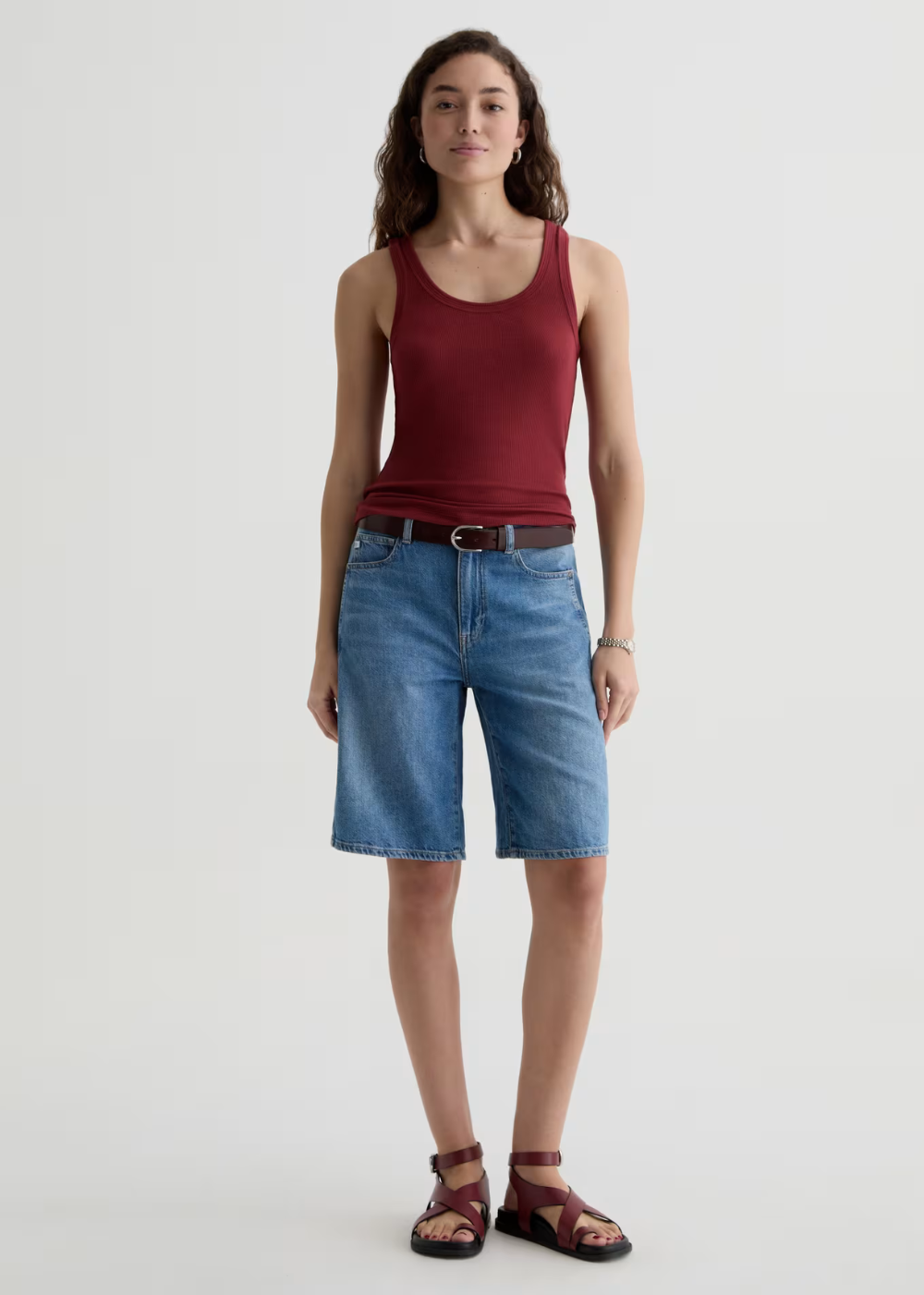 Ashley Tank Top - Adobe Clay - AG Jeans Canada - Danali - FXR71658ADBE