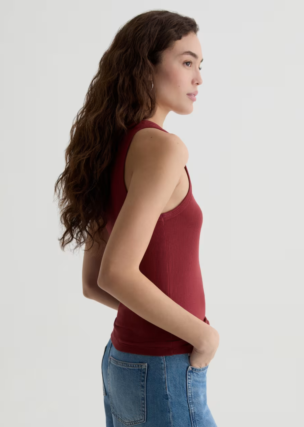 Ashley Tank Top - Adobe Clay - AG Jeans Canada - Danali - FXR71658ADBE
