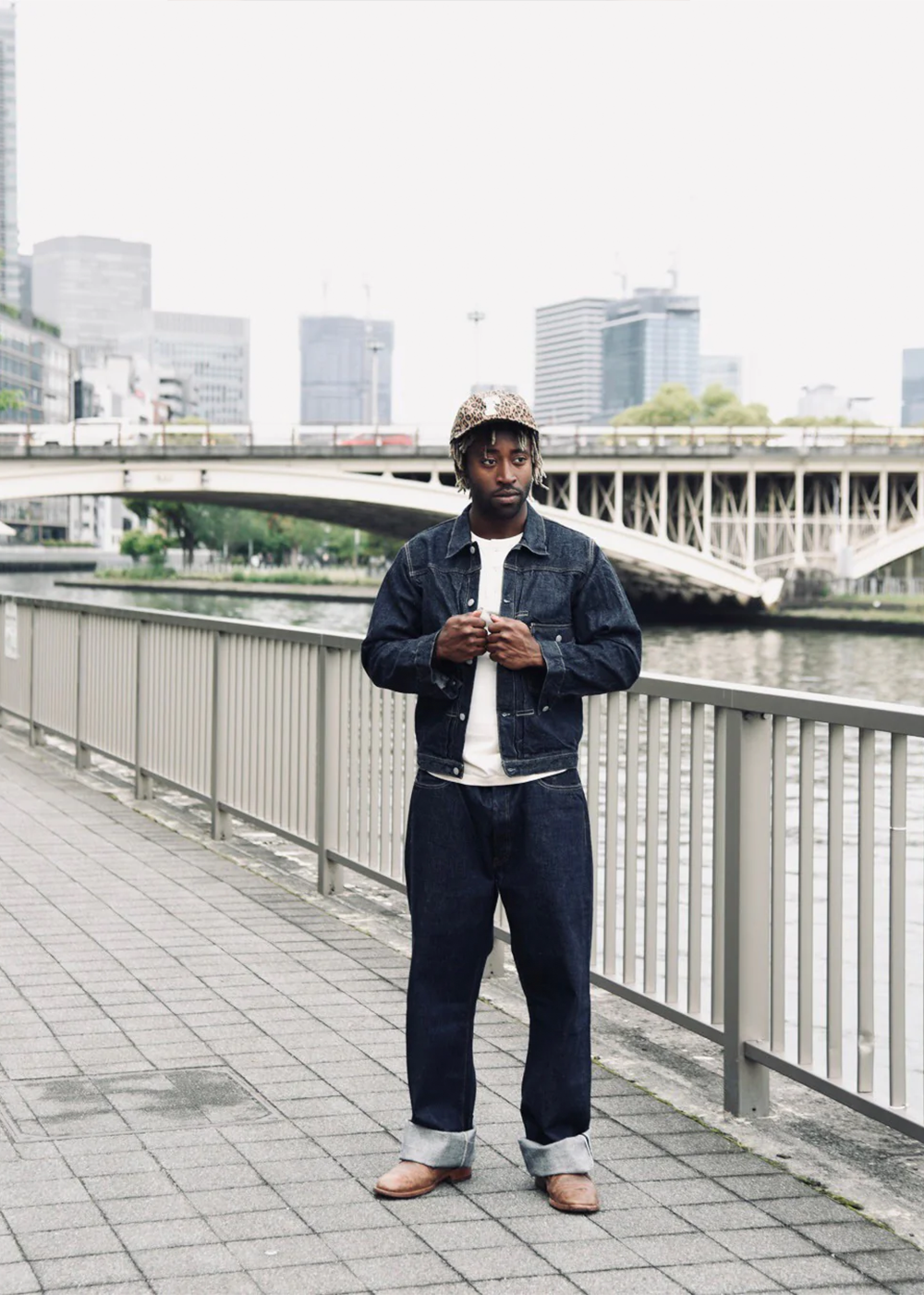 0105 - Wide Selvedge Raw 13.7 oz Denim - Full Count Denim - Danali